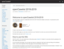 Tablet Screenshot of opencaselist.paperlessdebate.com